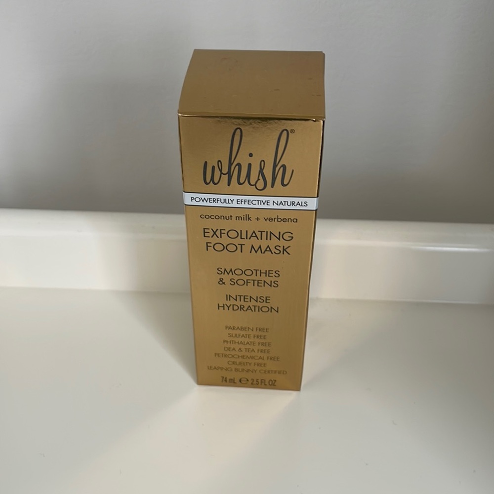 Coconut Milk + Verbena Exfoliating Foot Mask